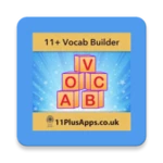 11+ vocabulary builder android application logo